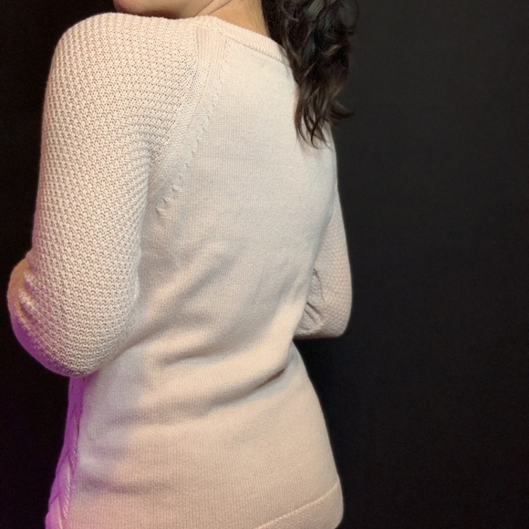 Pink Sonoma Knit Long Sleeve Sweater - Picture 4 of 4